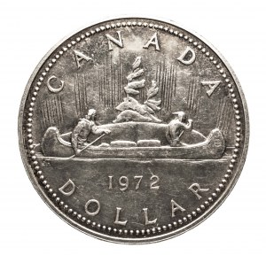 Kanada, Alžbeta II (1952-2022), 1 dolár 1972, Ottawa