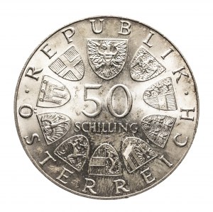 Austria, Second Republic since 1945, 25 shillings 1974, 125th Anniversary of the Austrian Police.