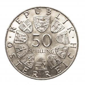 Austria, Second Republic since 1945, 25 shillings 1971, 80th birthday of Julius Raab