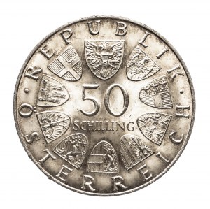 Austria, Second Republic since 1945, 25 shillings 1970, 300th anniversary of the University of Insbruck
