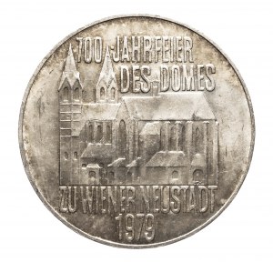 Rakúsko, Druhá republika od roku 1945, 100 šilingov 1979, 700. výročie - Dóm vo Wiener Neustadt