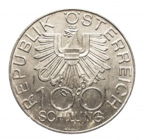Autriche, Deuxième République depuis 1945, 100 shillings 1979, 200e anniversaire de l'Innviertel