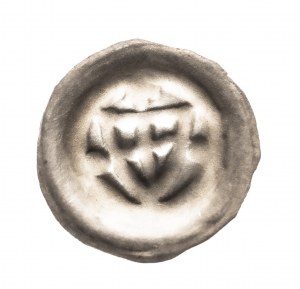 Ordine Teutonico, Brakteat ca. 1307-1318, scudo con croce