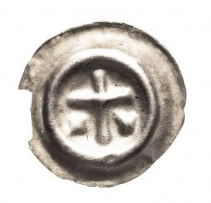 Deutscher Orden, Brakteat ca. 1317-1328, Lateinisches Kreuz