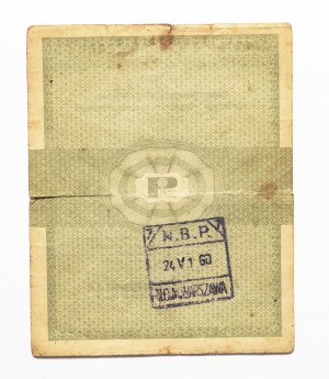 Pewex, 1 cent 1.01.1960, odmiana bez klauzuli, seria AI