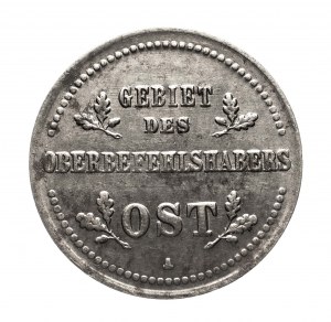 Poľsko, mince nemeckých okupačných úradov pre východné územia, 1 kopijka 1916 A, Berlín