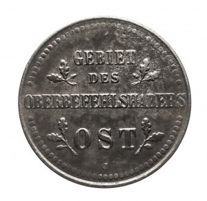 Pologne, Pièces des autorités allemandes d'occupation des territoires orientaux, 2 kopecks 1916 J, Hambourg