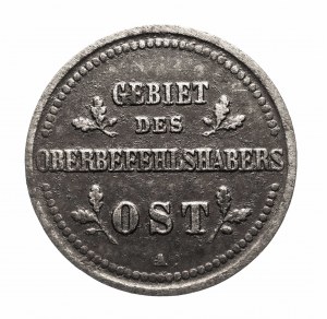Polsko, mince německých okupačních úřadů pro východní území, 2 kopějky 1916 A, Berlín