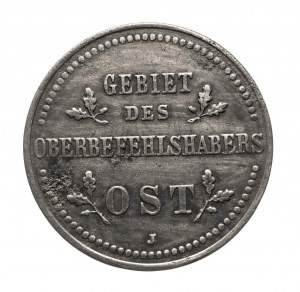 Polonia, Monete delle autorità di occupazione tedesche per i territori orientali, 2 copechi 1916 J, Amburgo
