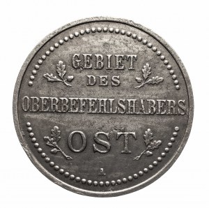 Polsko, mince německých okupačních úřadů pro východní území, 3 kopějky 1916 A, Berlín