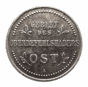 Polska, Monety niemieckich władz okupacyjnych dla terenów wschodnich, 3 kopiejki 1916 A, Berlin