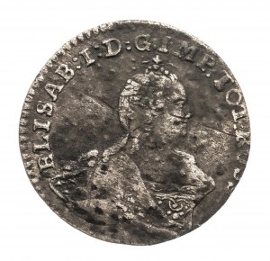 Russland - Besetzung Preußens, Elisabeth I. (1741-1761), Sixpence 1761, Königsberg