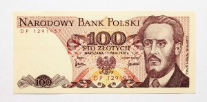 Polska, PRL (1944-1989), 100 ZŁOTYCH 17.05.1976, seria DP