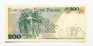 Polonia, PRL (1944-1989), 200 ZŁOTYCH 1.06.1986, serie DB