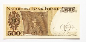 Pologne, PRL (1944-1989), 500 ZŁOTYCH 15.06.1976, série AK
