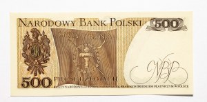 Pologne, PRL (1944-1989), 500 ZŁOTYCH 1.06.1979, série BB