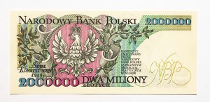République de Pologne, 2000000 ZŁOTYCH 14.08.1992, série A