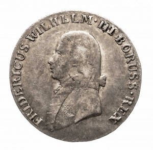 Niemcy, Prusy, Fryderyk Wilhelm III (1797-1840), 4 grosze (1/6 talara) 1805 A, Berlin