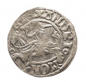 Polonia, Alessandro Jagellon (1501-1506), mezzo penny lituano senza data, Vilnius