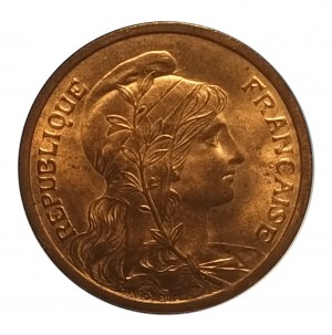 France, Third Republic (1870-1941), 2 centimes 1902, Paris