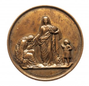 France, médaille des pauvres, 1859