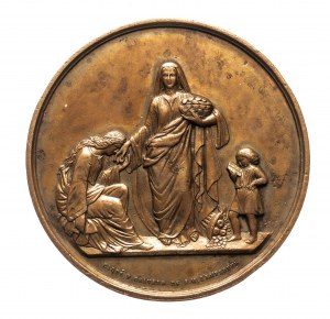 Francja, medal dla ubogich, 1859