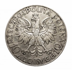 Polen, Zweite Republik (1918-1939), 10 Zloty 1933, Sobieski, Warschau