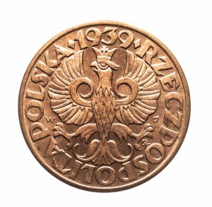 Polen, Zweite Polnische Republik (1918-1939), 5 groszy 1939, Warschau