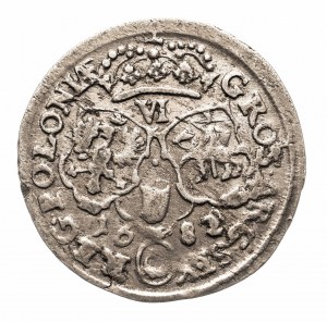 Pologne, Jan III Sobieski (1674-1696), six pence 1682, Bydgoszcz