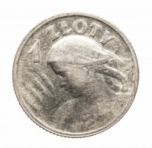 Poland, Second Republic (1918-1939), 1 zloty 1924, Paris