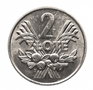 Poľsko, PRL (1944-1989), 2 zloté 1970, Varšava