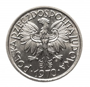 Polonia, PRL (1944-1989), 2 zloty 1970, Varsavia