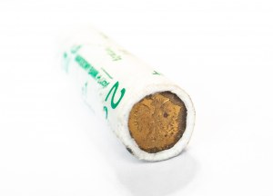 Poland, Republic of Poland since 1989, bank roll of 2 pennies 1990 (50 pieces).