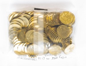 Poland, Republic of Poland since 1989, 5 pennies 2013 Royal Mint, bank bag (100 pieces).