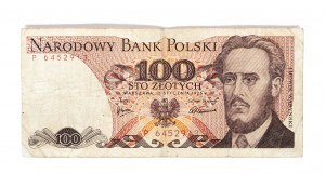 Poľsko, PRL (1944-1989), 100 ZŁOTYCH 15.01.1975, séria P