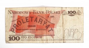 Poland, PRL (1944-1989), 100 ZŁOTCH 15.01.1975, T series