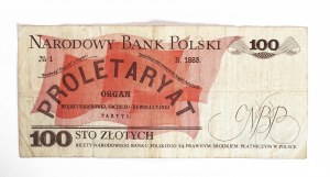 Pologne, PRL (1944-1989), 100 ZŁOTYCH 15.01.1975, série Y