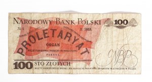 Polonia, PRL (1944-1989), 100 ZŁOTYCH 17.05.1976, serie AD