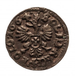Poland, Jan II Casimir Vasa (1648-1668), copper shilling (boratine) 1664, Ujazdów