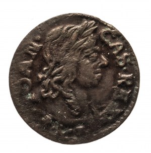 Poland, Jan II Casimir Vasa (1649-1668), copper shilling (boratine) 1661 TLB, Ujazdów
