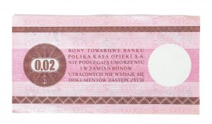 PEWEX 2 centy 1979 - HO - nezrušený, velký