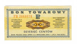 PEWEX 10 cents 1969 - FB - supprimé