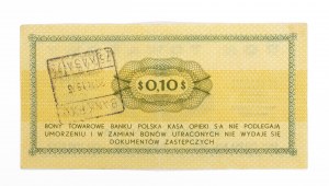 PEWEX 10 centesimi 1969 - FB - cancellato