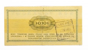 PEWEX 10 centów 1969 - Eb - kasowany