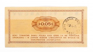 PEWEX 5 centów 1969 - Ea - kasowany