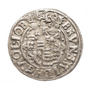Nemecko, Mansfeld-Bornstedt, Bruno II (1586-1615), penny 1613 GM, Eisleben