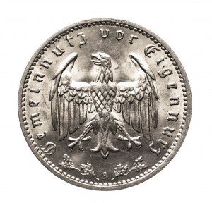 Deutschland, Drittes Reich (1933-1945), 1 Mark 1934 A, Berlin