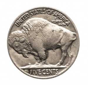 Spojené státy americké (USA), 5 centů 1937, Philadelphia