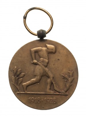 Pologne, Deuxième République polonaise (1918-1939), Médaille du dixième anniversaire du recouvrement de l'indépendance 1918-1928