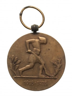 Polen, Zweite Polnische Republik (1918-1939), Medaille zum zehnten Jahrestag der Wiedererlangung der Unabhängigkeit 1918-1928
